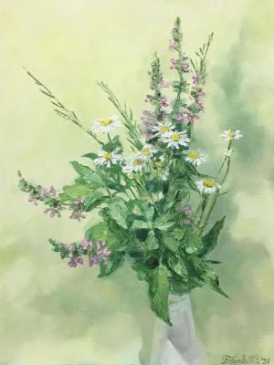 Bouquet with daisies. Bobrova Natalya