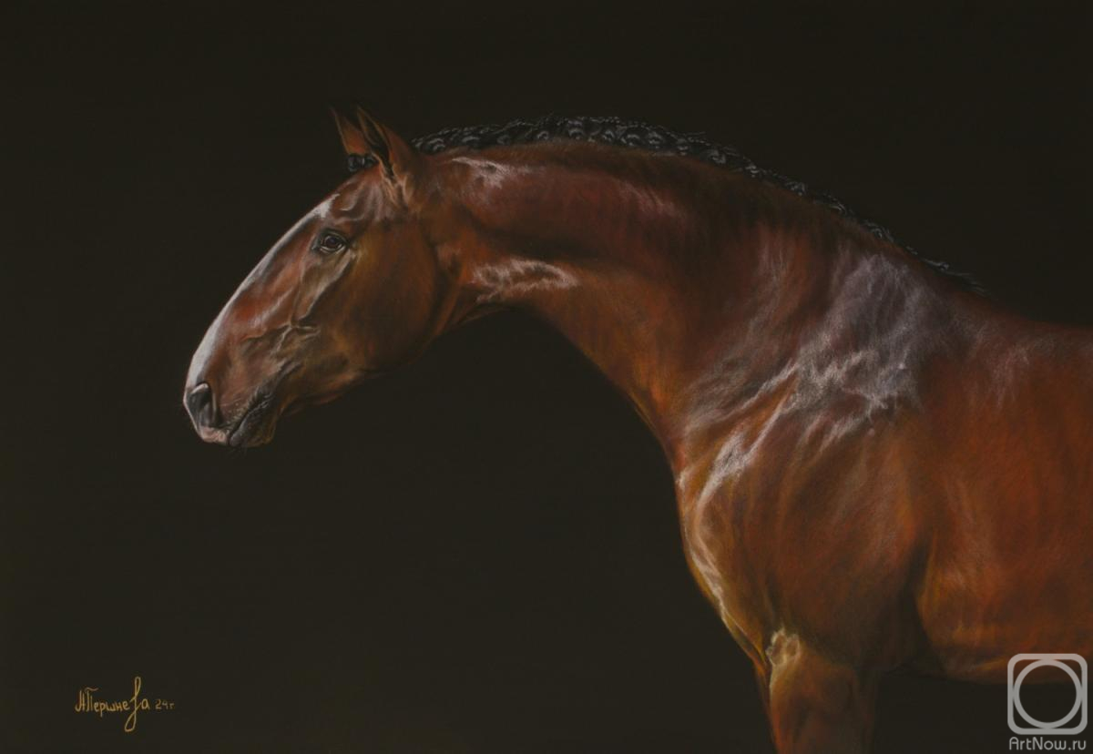 Pershneva Anna. Red horse