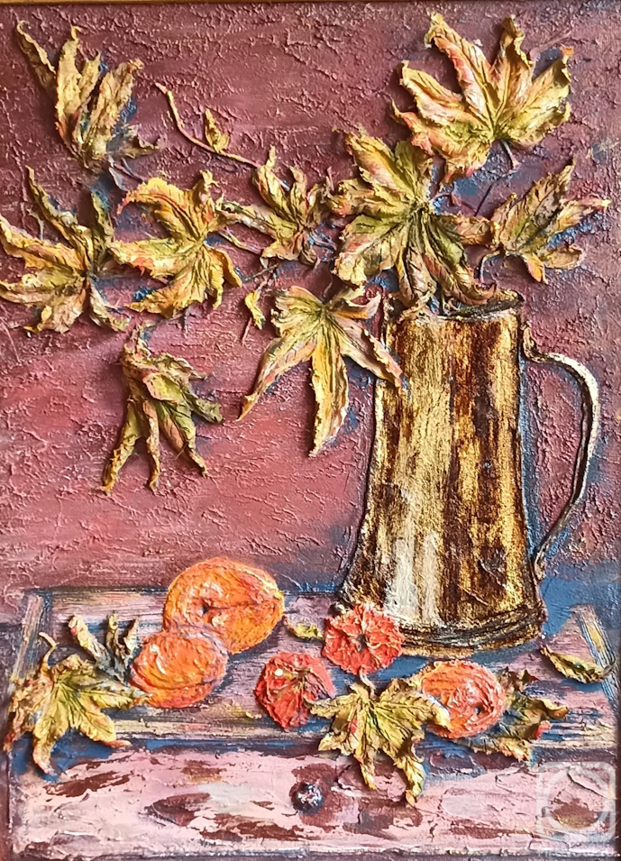 Loginova Tatyana. Autumn and coffee