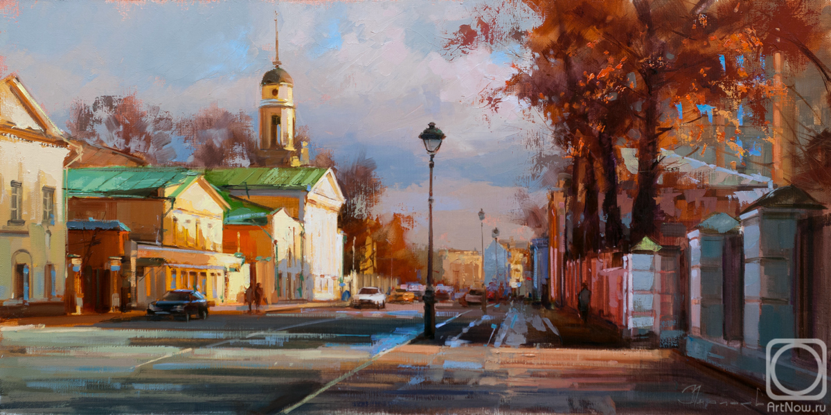 Shalaev Alexey. Autumn. The Vasilchikov estate. Bolshaya Nikitskaya Street