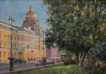 Summer in St. Petersburg. Admiralty Avenue. Galimov Azat