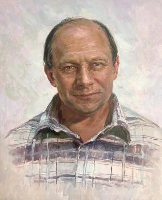 Portrait of a man. Rybina-Egorova Alena