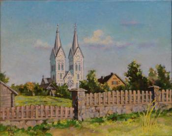 Картина «Костёл Сердце Иисуса»