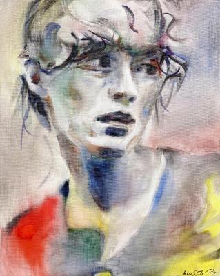 Her colors 40 x 50 cm