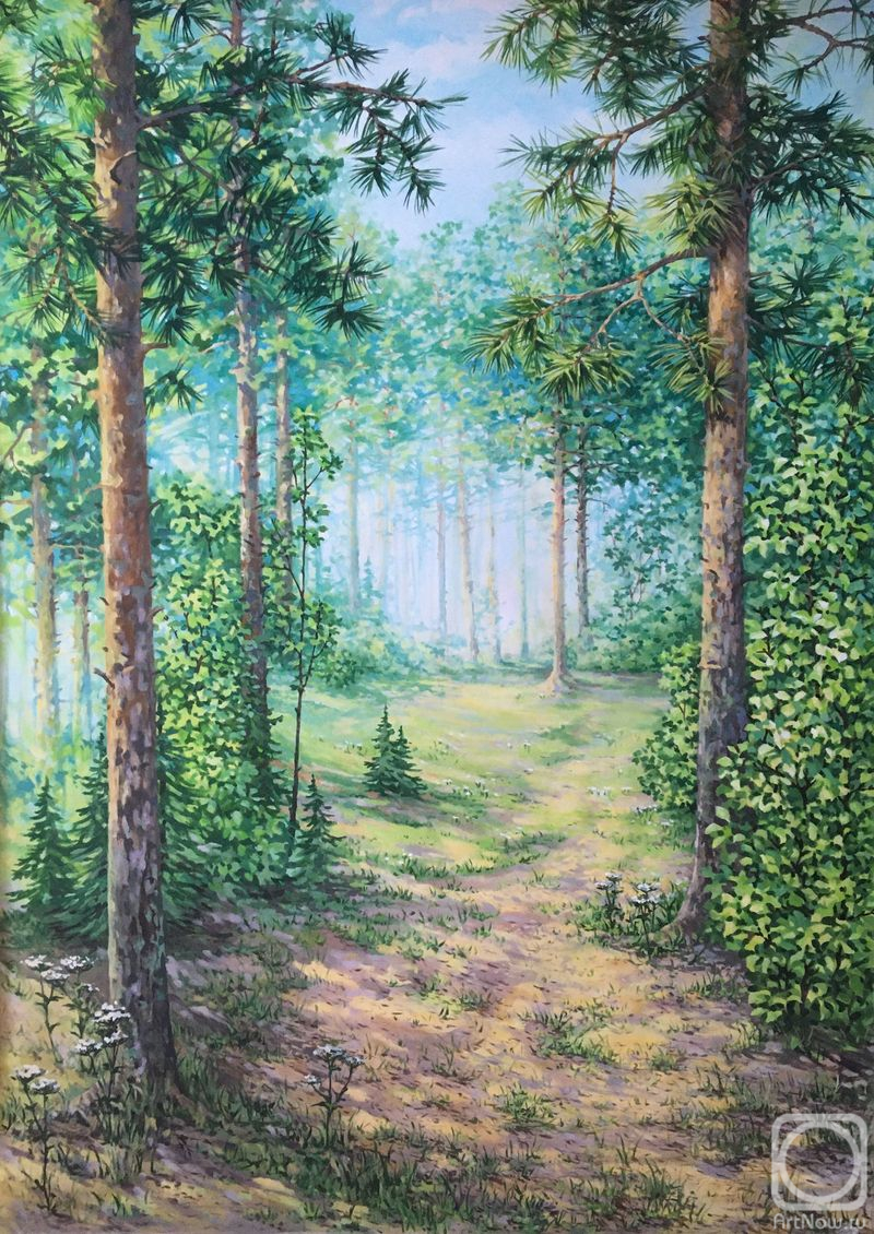 Bobrova Natalya. Sunny Forest