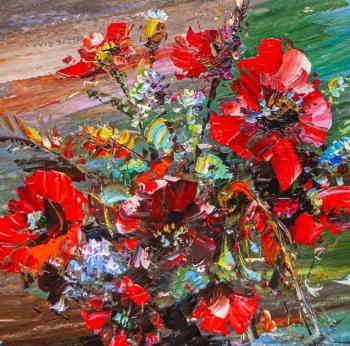 Scarlet poppies. Rodries Jose