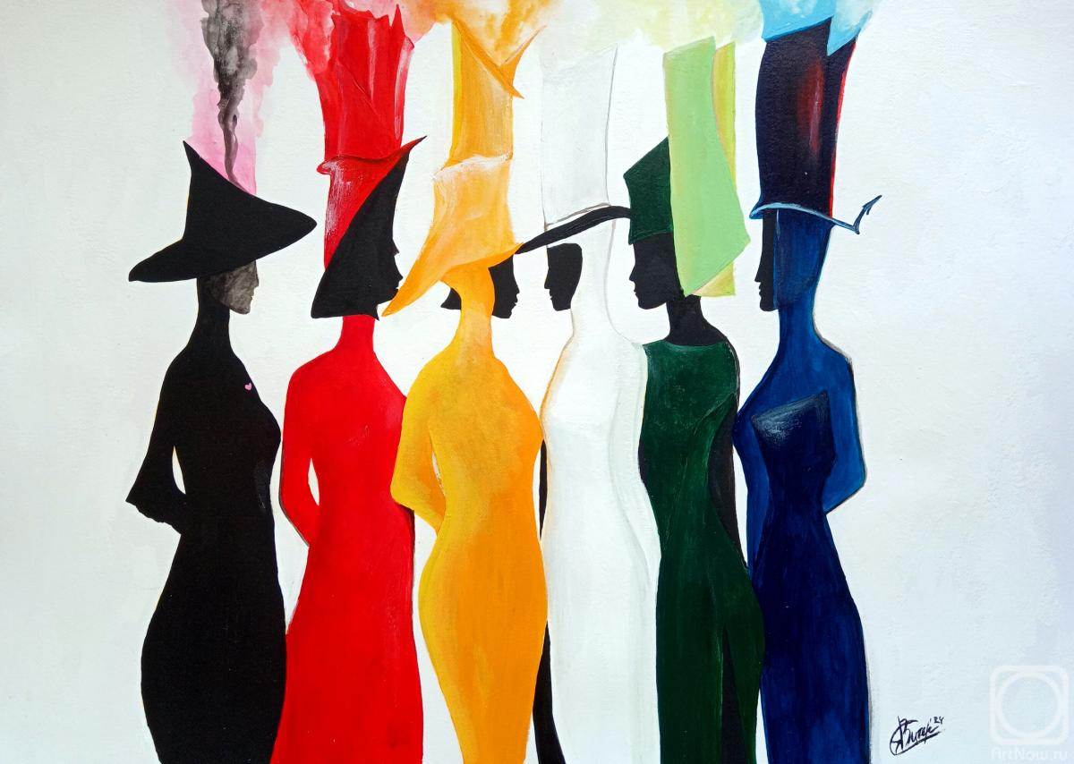 Viter Svetlana. Six hats of thought - six Muses of thought