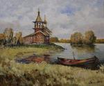 Malykh Evgeny. Autumn. By the lake