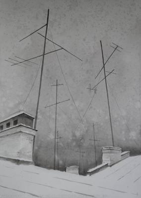 Dream 121. Masts of never happened of seas. Eldeukov Oleg