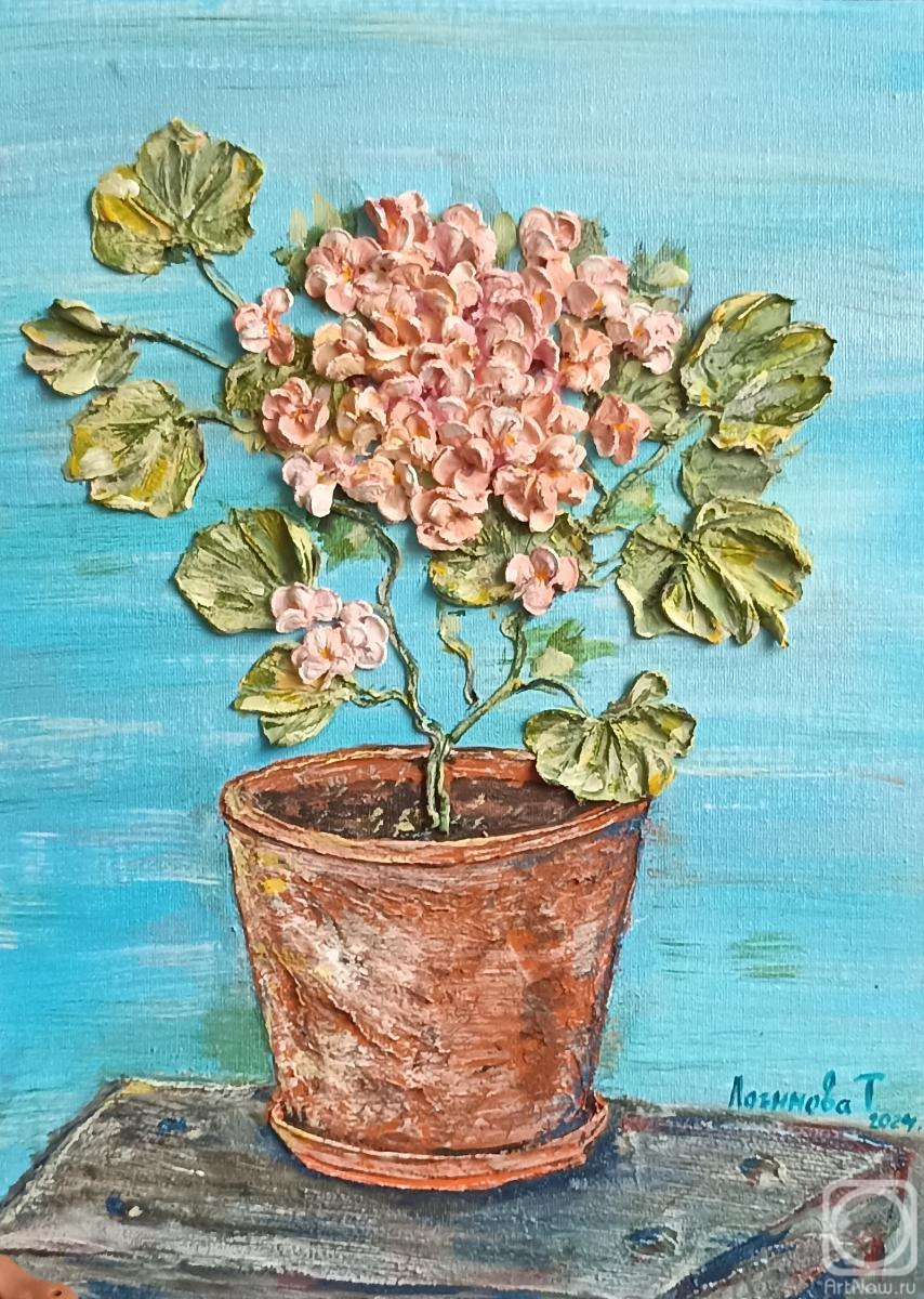 Loginova Tatyana. Summer geranium