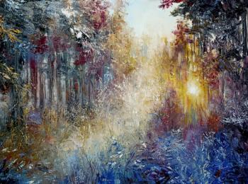 Murtazin Ilgiz M.. Sunset in the forest