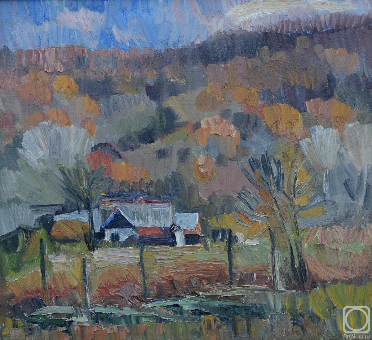 Manakyan Aleksandr. The outskirts of the village