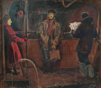 The last trolleybus. Krapivkin Vladislav