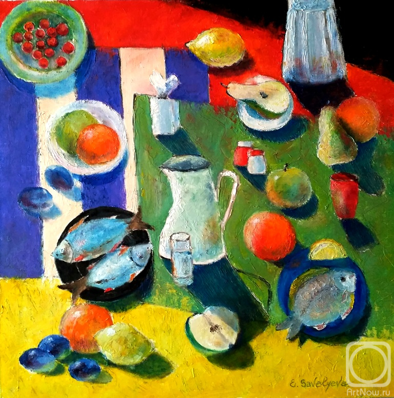 Savelyeva Elena. Fish Day