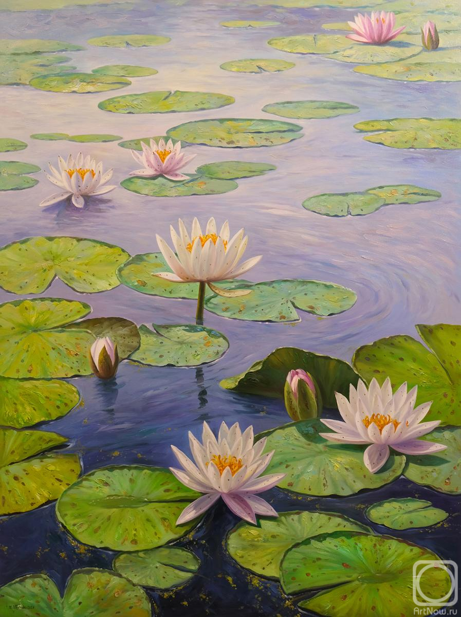Zhaldak Edward. Water lilies