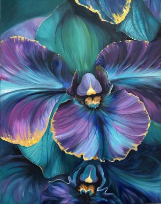 Cosmic orchid. Mastyaeva Evgeniya