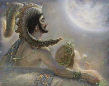 In the Moonlight. Maykov Igor