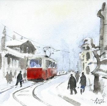 Urban motif. Knecht Aleksander