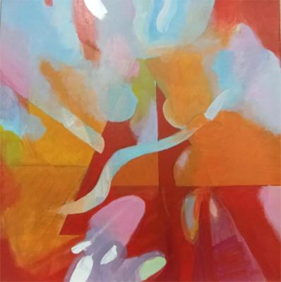 The space of the red pyramid. Tsogoev Elbrus