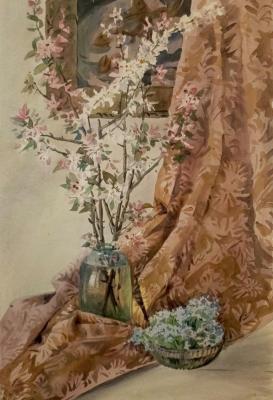 Spring. cherry blossom