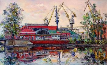 Admiralty Shipyards. Reflection of Working Days. Ostraya Elena