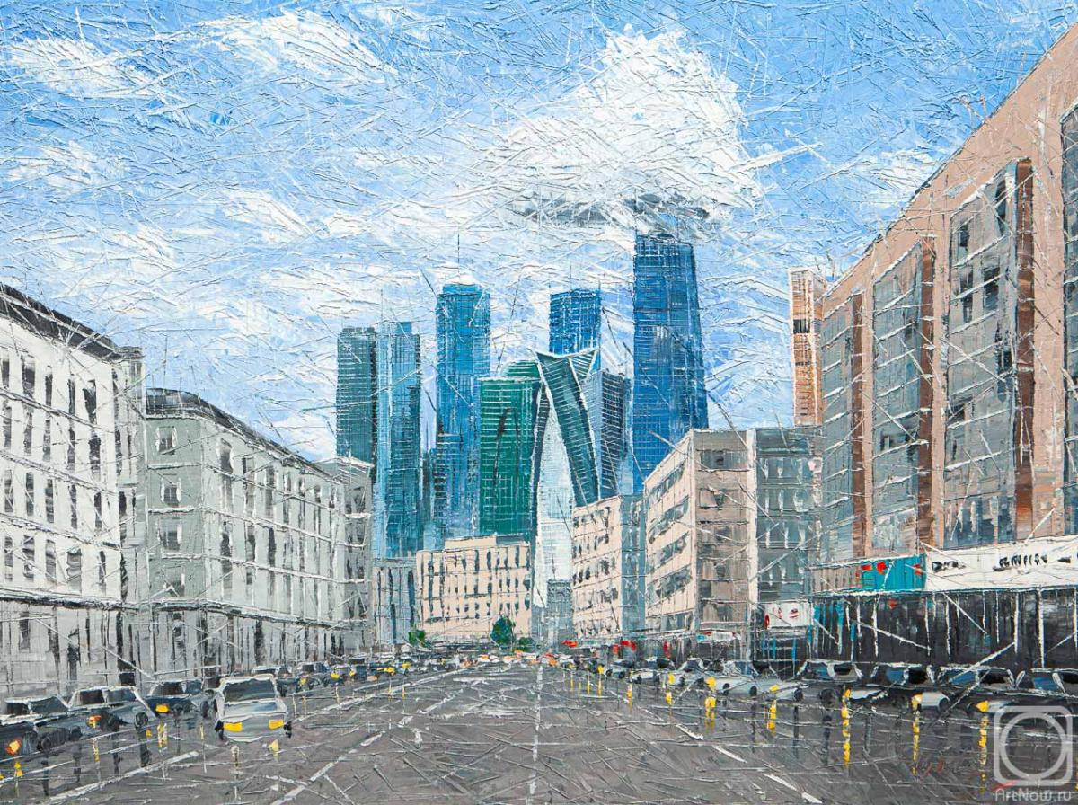 Lorti Dzhoui. Moscow. Through the prism of times. View of Moscow-City