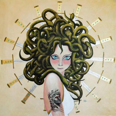 �������