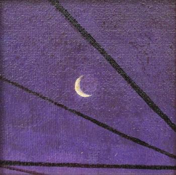The City Moon. Fyodorova-Popova Tatyana