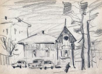 Sketch. Knecht Aleksander