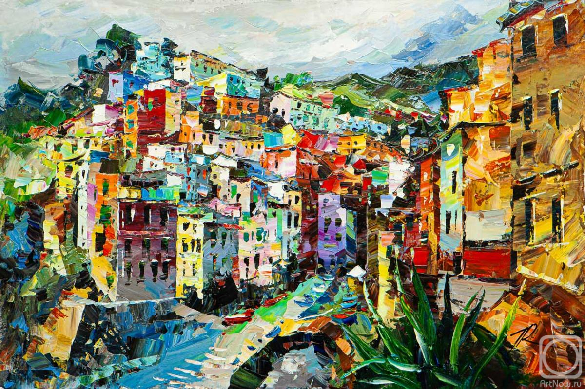 Rodries Jose. Mediterranean. Colorful bay