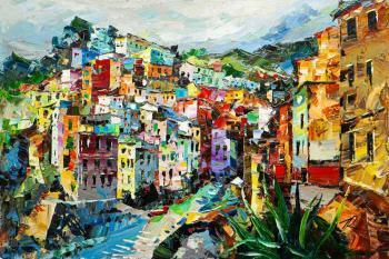 Mediterranean. Colorful bay. Rodries Jose