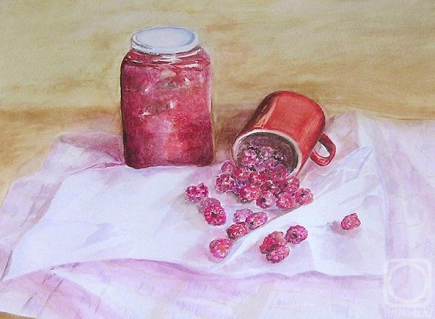 Lizlova Natalija. Etudek with raspberry jam