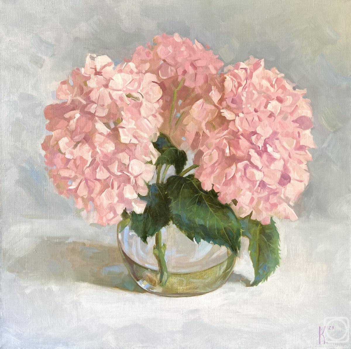 Korobova Ekaterina. Hydrangeas