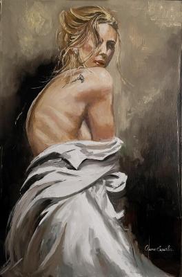 Picture (girl with tattoo). Enaeva Olga