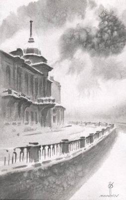 Winter on the canal. Eldeukov Oleg