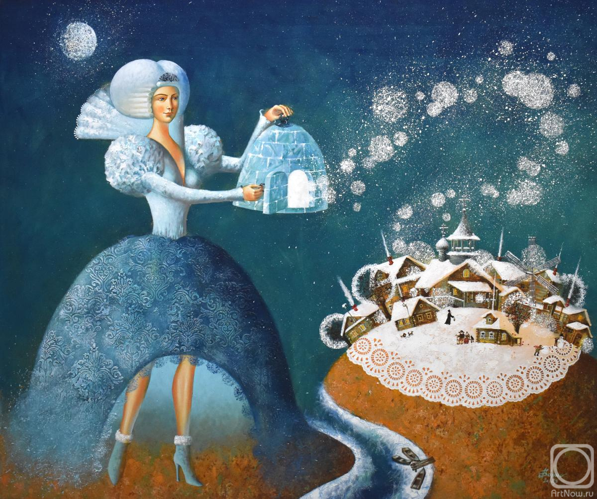 Boris Andrey. The first snow