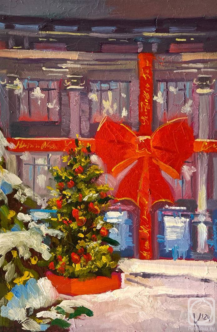 Korobova Ekaterina. New Year's Moscow 3