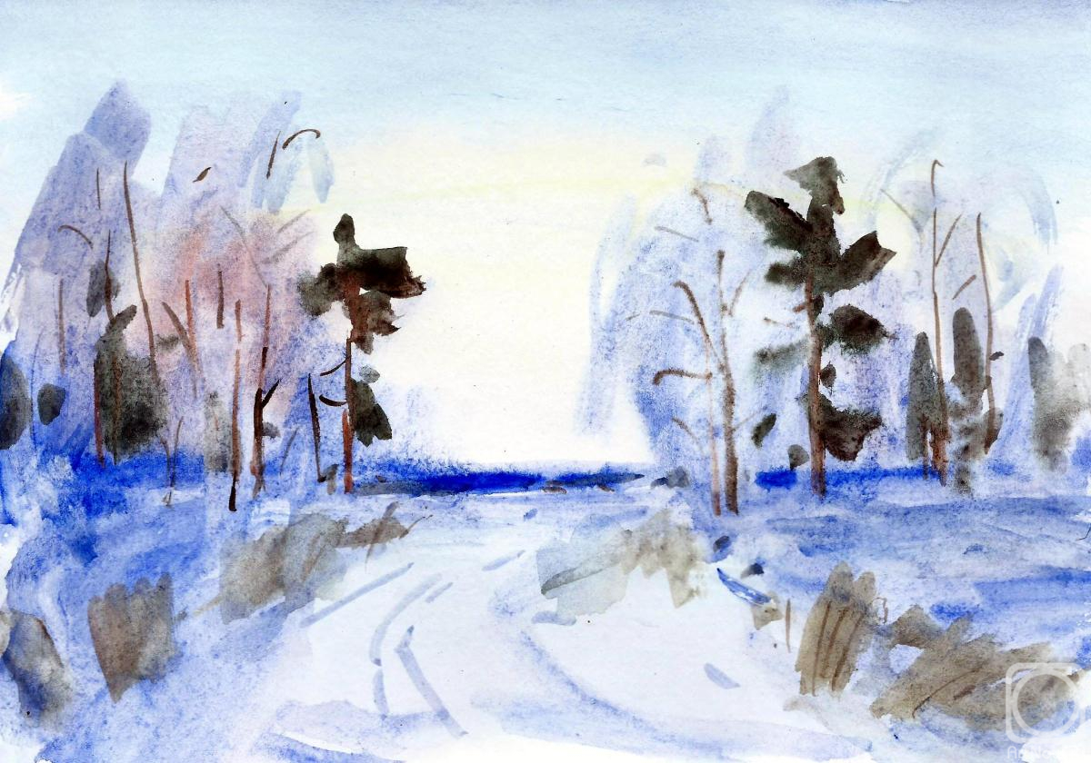 Knecht Aleksander. White day of winter