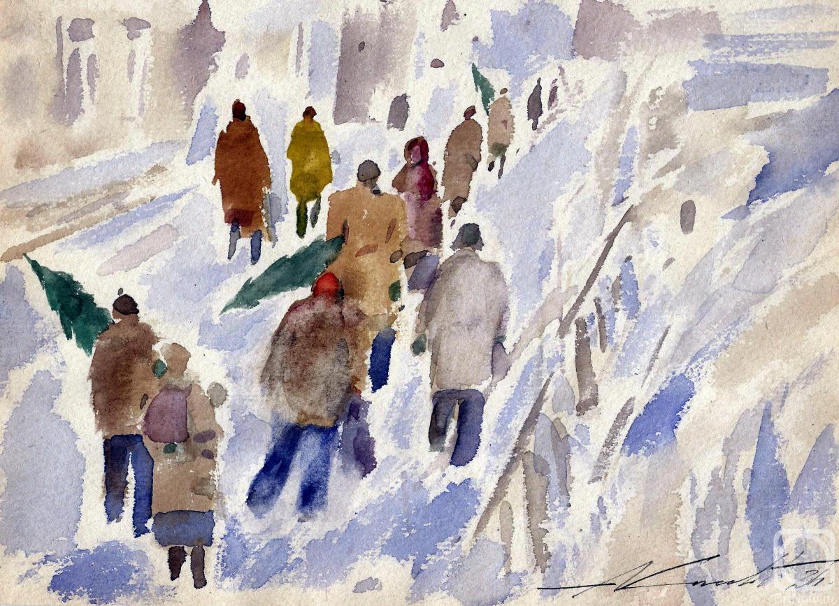 Knecht Aleksander. Pre-New Year life