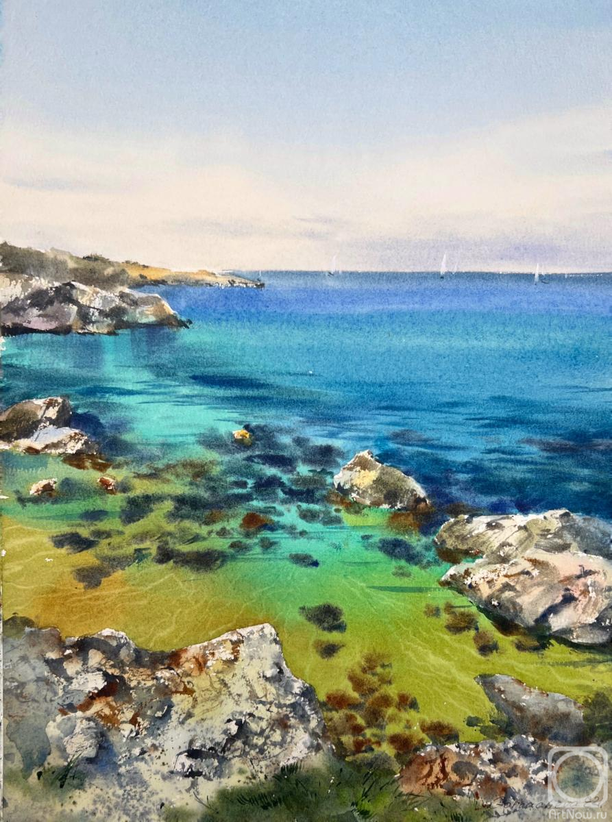 Gorbacheva Evgeniya. Sea and stones #6