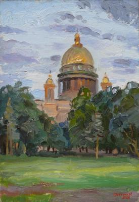 St. Isaac's Cathedral. Etude