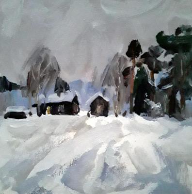 Winter. Knecht Aleksander