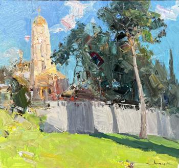 At the walls of the New Athos Monastery. Makarov Vitaly