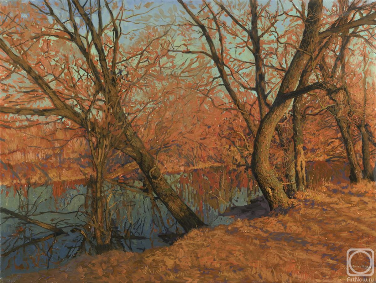 Kozhin Simon. April. Warm evening