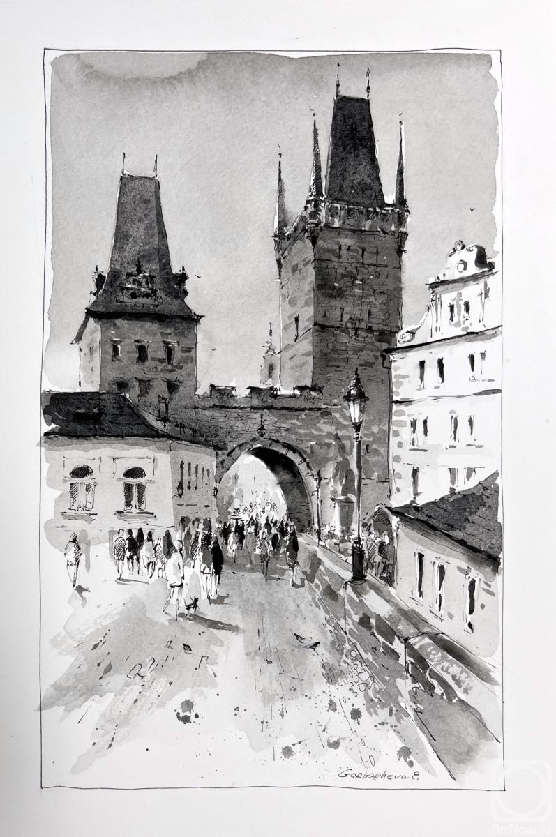 Gorbacheva Evgeniya. Black & White Prague Tales