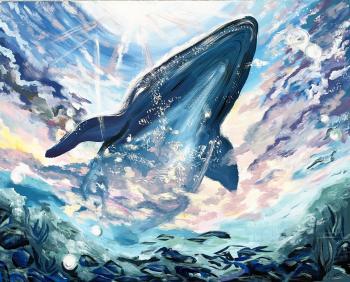 If you can swim, fly. Demidenko Sandra