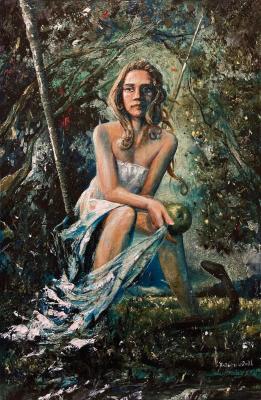 Girl in white. Yatsenko Aleksey