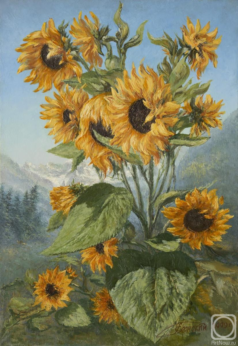 Elanskiy Gennadiy. Sunflowers