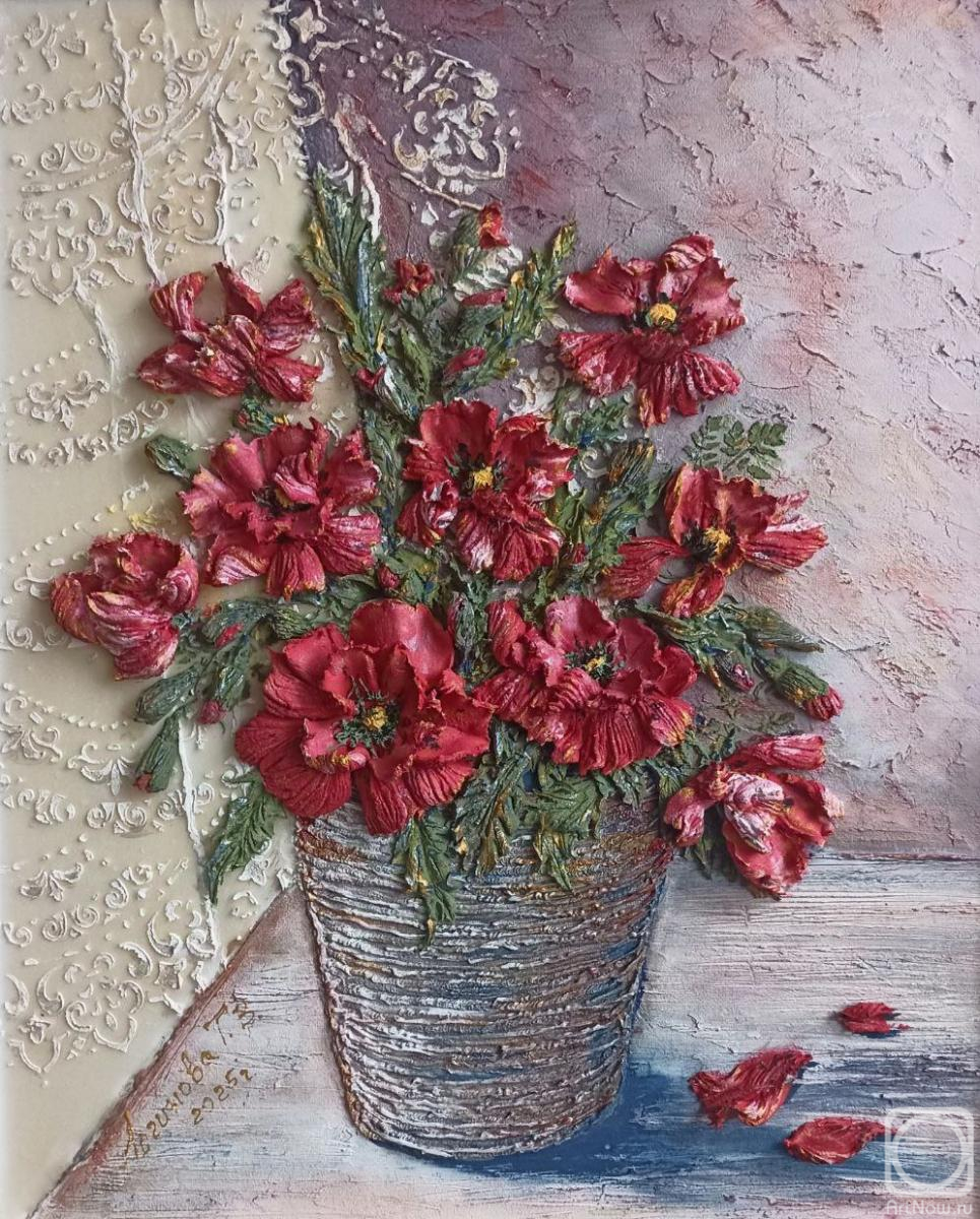 Loginova Tatyana. Poppies - Everything was