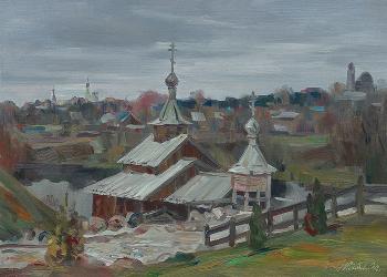 Font on the High. Borovsk. Zhlabovich Anatoly